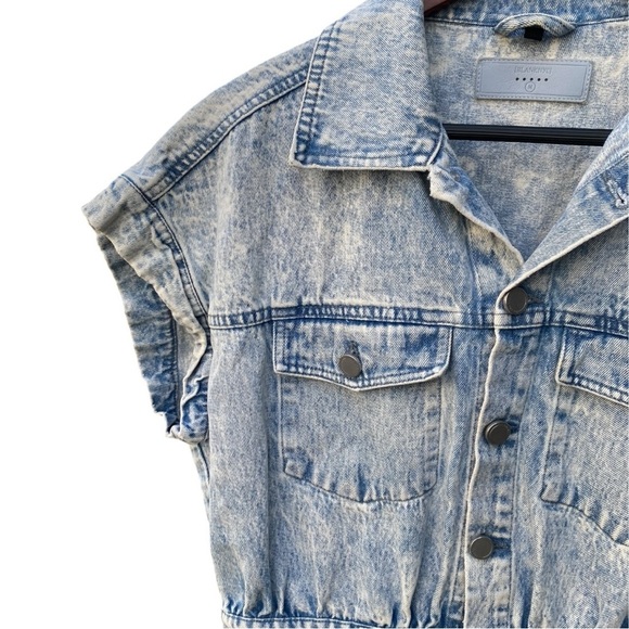 BLANK NYC Denim Shorts Jumpsuit I Size: M - Picture 6 of 16